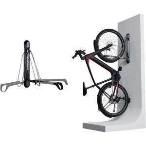 imageSteadyrack Bike Rack for Mountain Bikes  The Original Wall Mounted Vertical Bike Storage  Fits Wide Tires  Space Saving Pivot Design  HeavyDuty Steel Rack for Indoor Garage Apartment or Home UseProFlex Wide  1 Pack